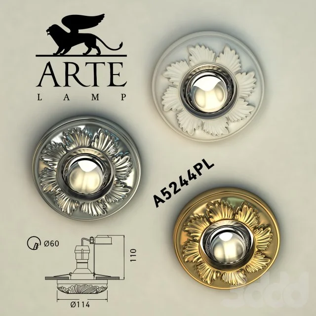 Arte lamp, A5244PL-1CC, A5244PL-1GO, A5244PL-1WH